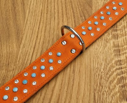  Decorative collar with rhinestone 1.96in wide
