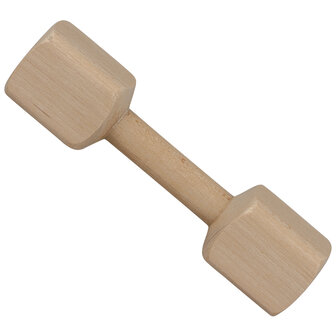 Wooden dumbbell 8.8oz