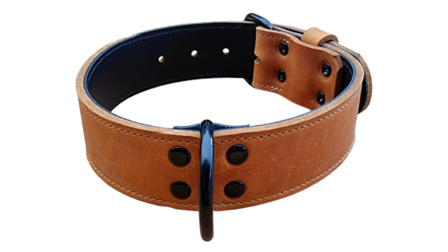 Leather collar Black edition