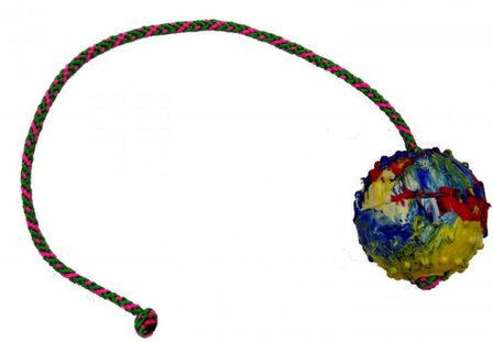 Gappay Rubber bal met touw