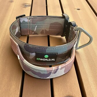 Tactical multicam halsband 5cm