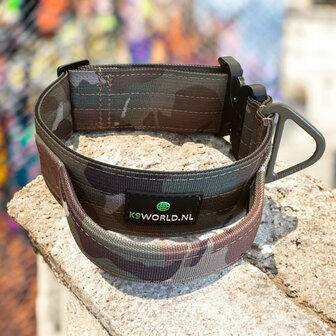 Tactical multicam halsband 50mm