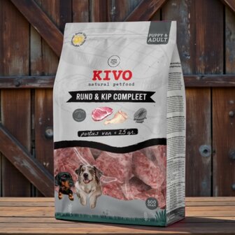 Rund &amp; Kip compleet - portie's