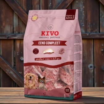 Eend compleet- portie's