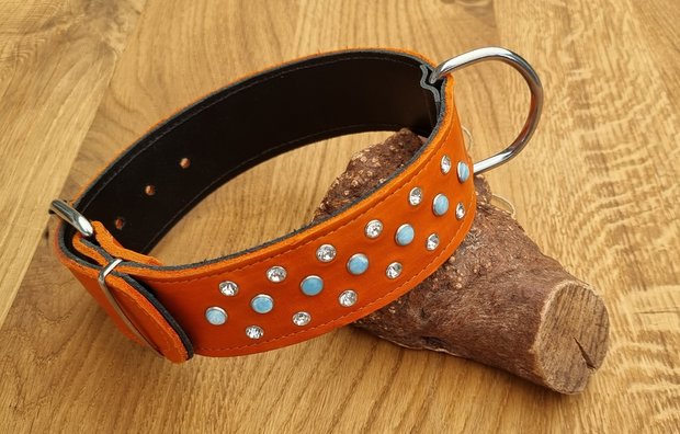  Decorative collar with rhinestone 1.96in wide