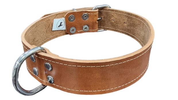 Harness leather collar