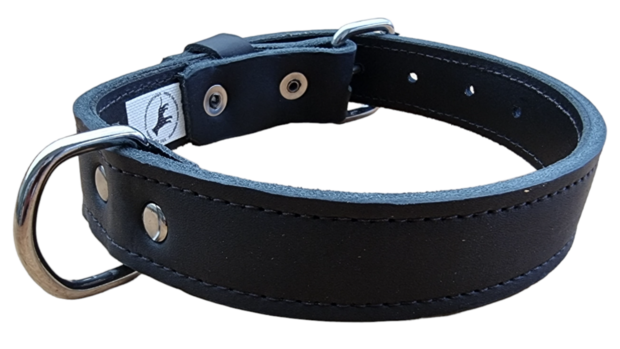 Leather collar 1.18 inch wide
