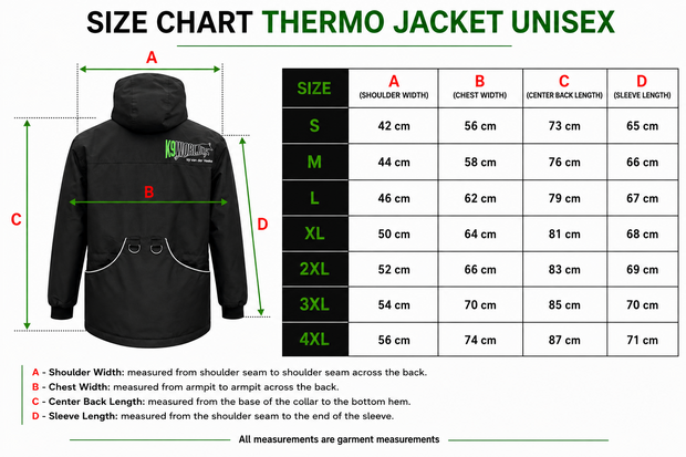 THERMAL Dog Handler Jacket | K9, IGP & Training