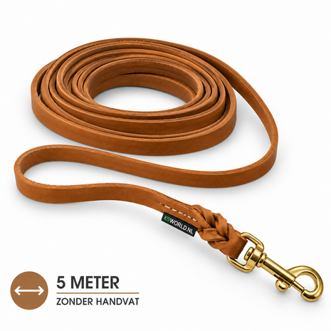 Leder speurlijn zonder handvat